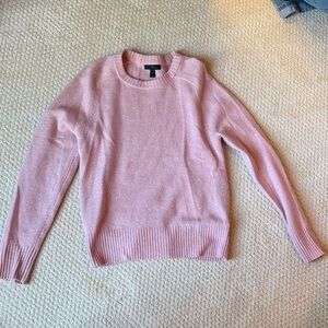 J. Crew Soft Pink Crew Neck Sweater